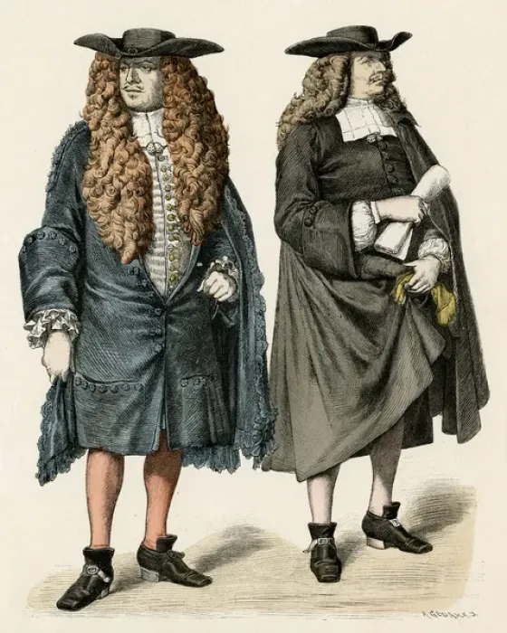 Framed Print : German Officials 1670 Framed Print : German Officials 1670