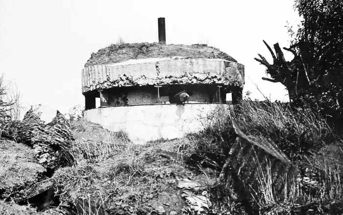 Framed Print : German pillbox at Builecourt during the First World War Framed Print : German pillbox at Builecourt during the First World War