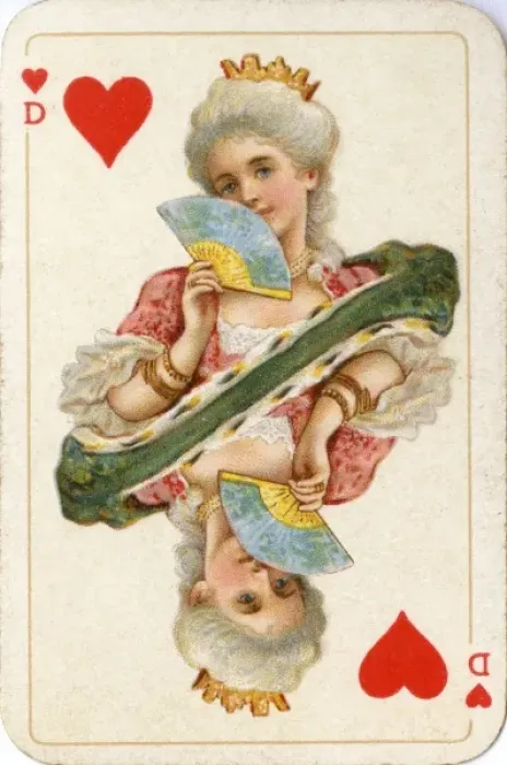 Framed Print : German Playing Card Framed Print : German Playing Card