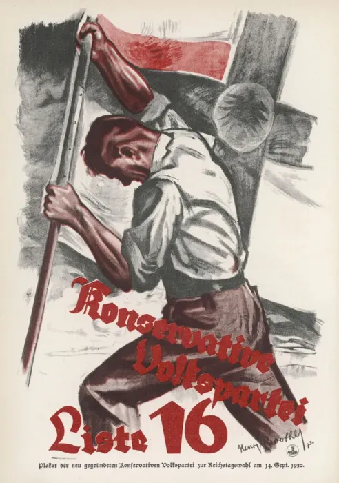 Framed Print : GERMAN POSTER 1930 Framed Print : GERMAN POSTER 1930