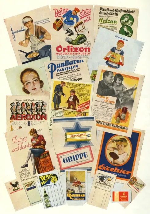 Framed Print : German Press advertisements Framed Print : German Press advertisements
