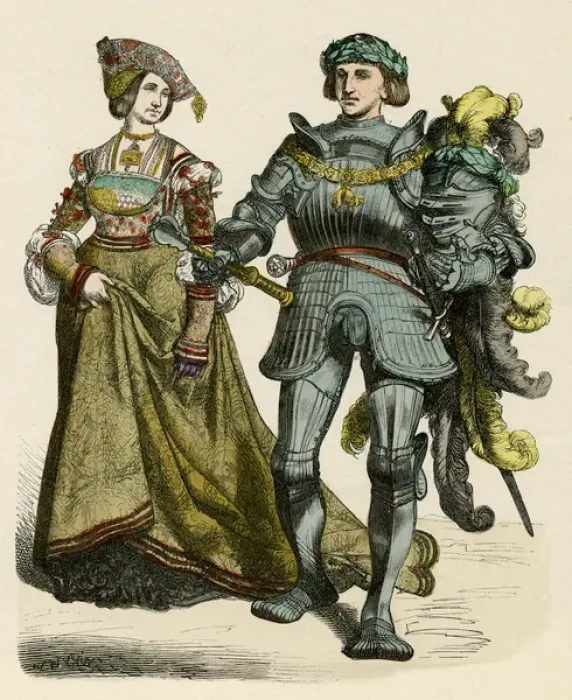 Framed Print : German Prince & Princess Framed Print : German Prince & Princess