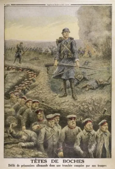 Framed Print : German Prisoners 1916 Framed Print : German Prisoners 1916