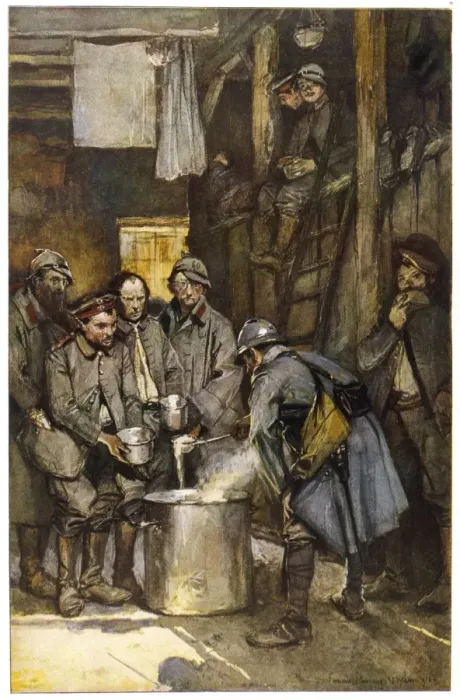 Framed Print : German Prisoners 1916 Framed Print : German Prisoners 1916