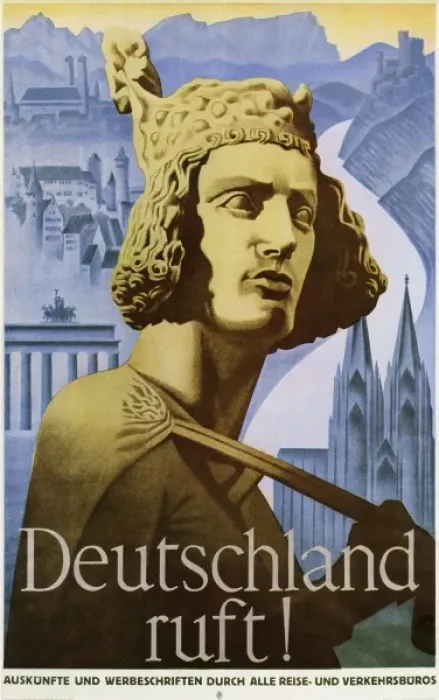 Framed Print : German promotional poster Framed Print : German promotional poster