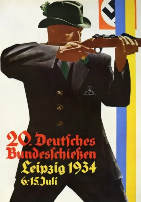 Framed Print : German promotional poster Framed Print : German promotional poster