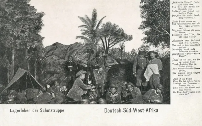 Framed Print : German protection force, German south west Africa Framed Print : German protection force, German south west Africa