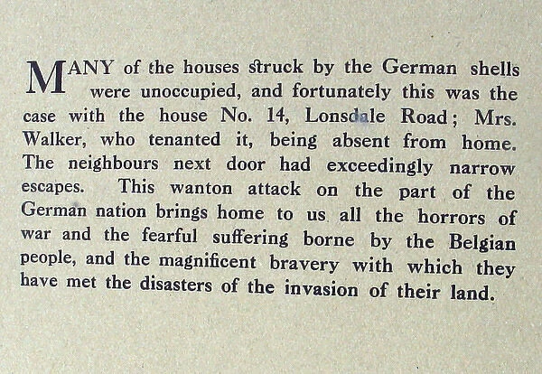 The German Raid on Scarborough, December 16th 1914