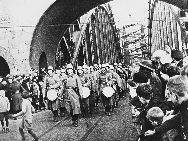 German re-occupation of Rhineland, 1936
