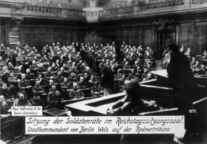 Framed Print : German Revolution