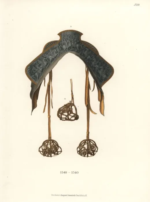 Framed Print : German saddle from the mid 16th century Framed Print : German saddle from the mid 16th century