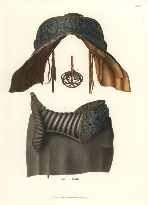 Framed Print : German saddle from the mid 16th century Framed Print : German saddle from the mid 16th century