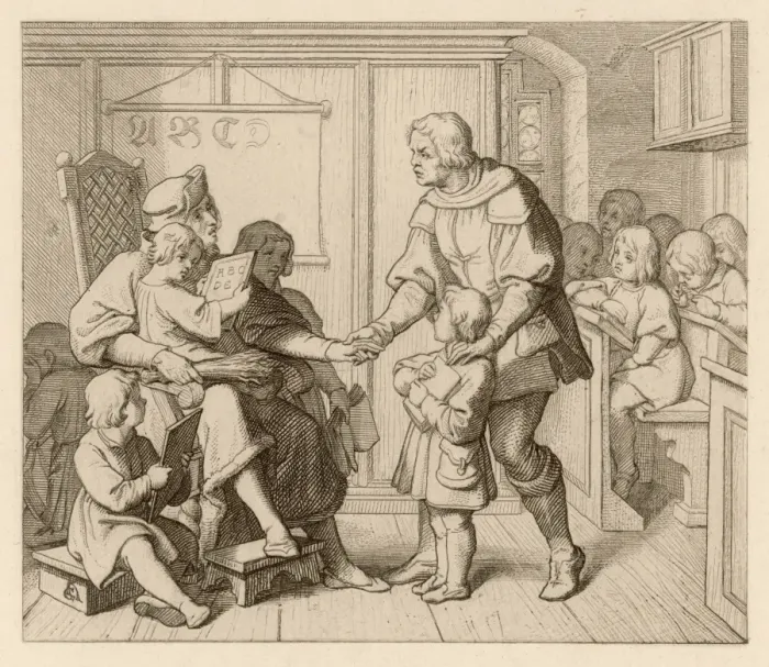 Framed Print : German School / Luther 15C Framed Print : German School / Luther 15C