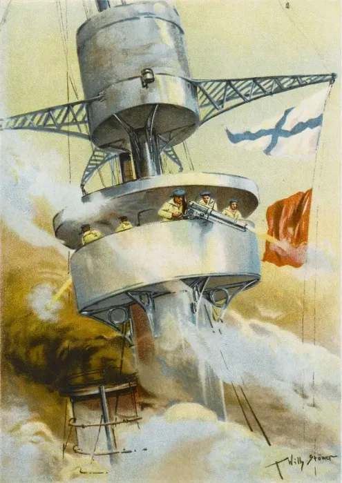 Framed Print : German Ships Gunners Framed Print : German Ships Gunners