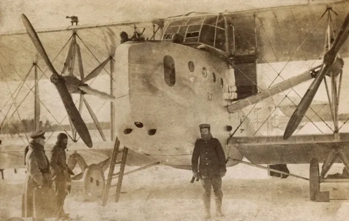 Framed Print : German Siemens Schuckert R7 bomber, WW1 Framed Print : German Siemens Schuckert R7 bomber, WW1