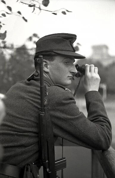 A German soldier, Berlin