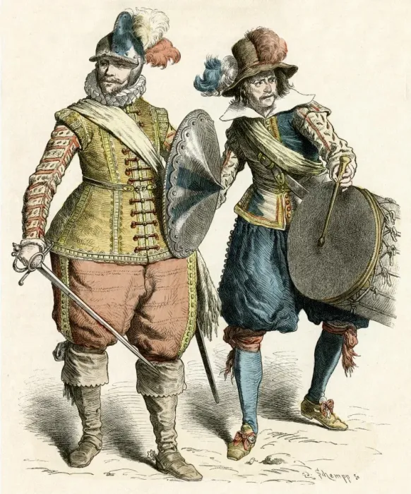 Framed Print : German Soldiers 1615 Framed Print : German Soldiers 1615