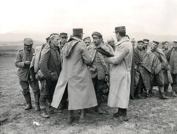 German soldiers captured, Monastir, WW1