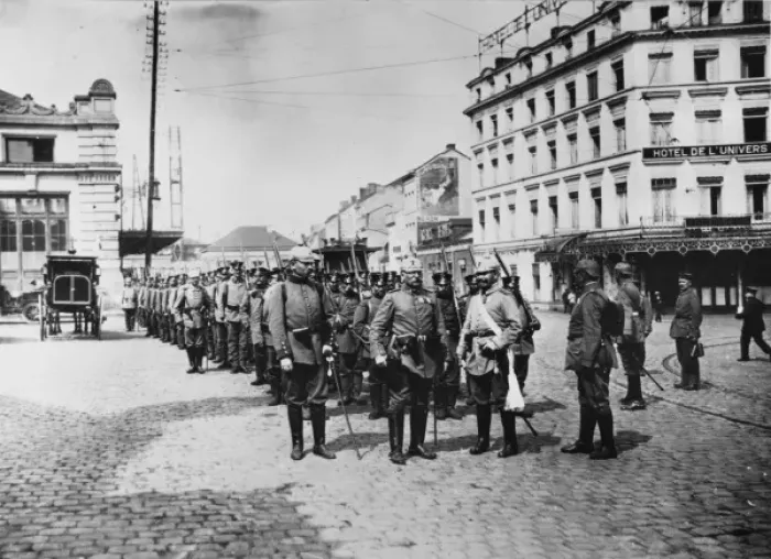 Framed Print : German soldiers WWI Framed Print : German soldiers WWI