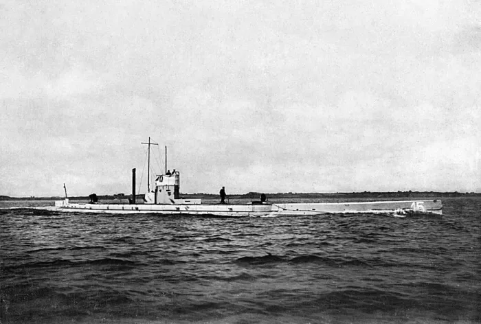 Framed Print : The German submarine U15 Framed Print : The German submarine U15