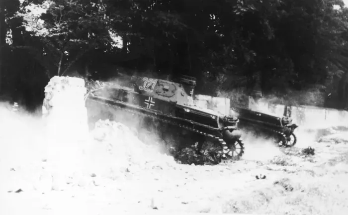 Framed Print : German tanks WWII Framed Print : German tanks WWII