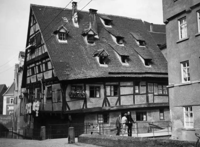 Framed Print : German Timber Houses Framed Print : German Timber Houses