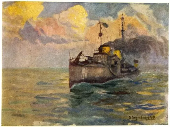 Framed Print : German Torpedo Boat Framed Print : German Torpedo Boat