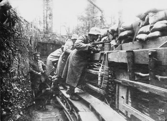 Framed Print : German trenches WWI Framed Print : German trenches WWI