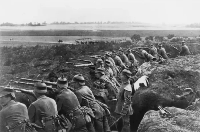 Framed Print : German trenches WWI Framed Print : German trenches WWI