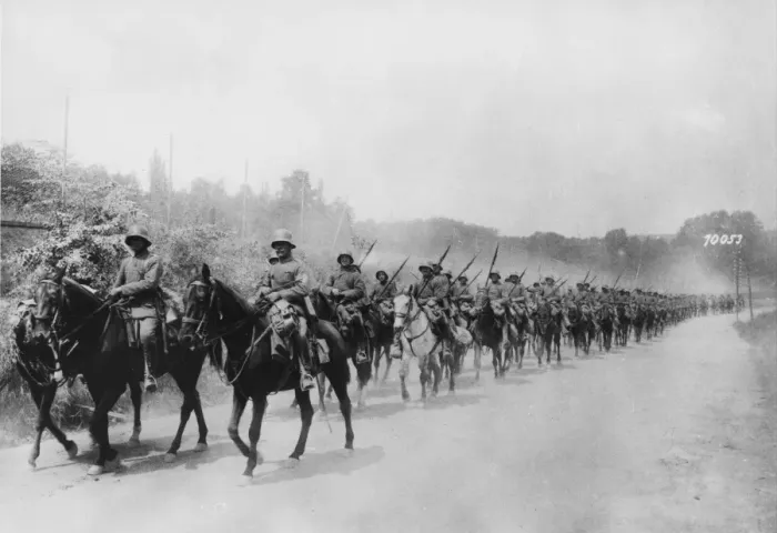 Framed Print : German troops on Western Front 1918 Framed Print : German troops on Western Front 1918