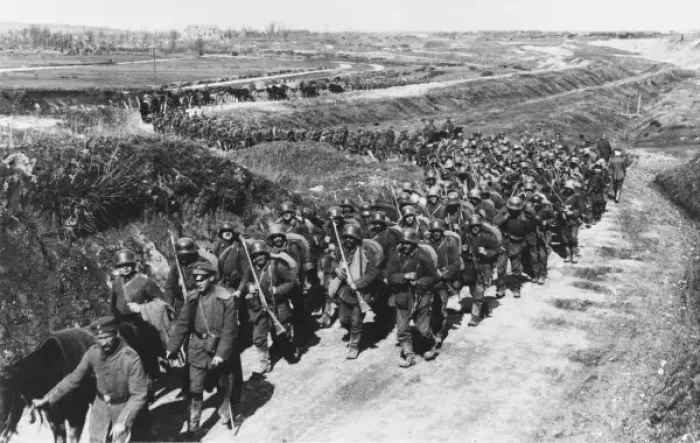 Framed Print : German troops WWI Framed Print : German troops WWI