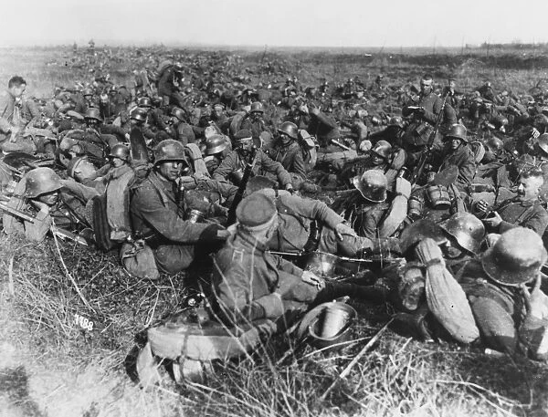 German troops WWI
