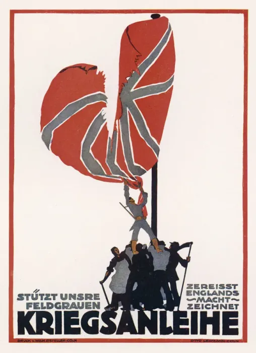 Framed Print : GERMAN WAR LOAN POSTER Framed Print : GERMAN WAR LOAN POSTER