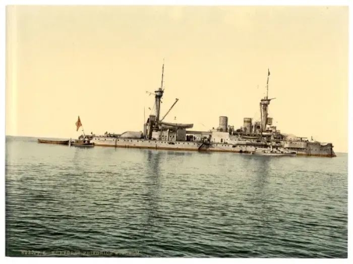 Framed Print : German war vessel Kurfurst Friedrich Wilhelm, Helgoland, Ger Framed Print : German war vessel Kurfurst Friedrich Wilhelm, Helgoland, Ger