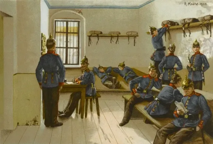 Framed Print : German Watch-Guard Framed Print : German Watch-Guard