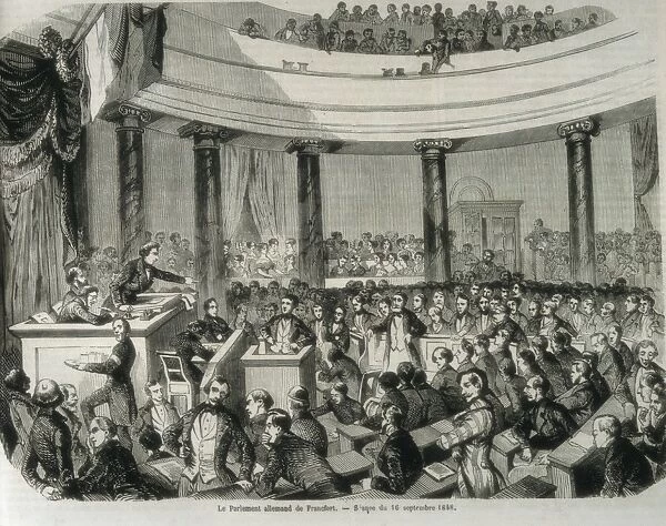 Germany (1848). The Frankfurt Parliament convened