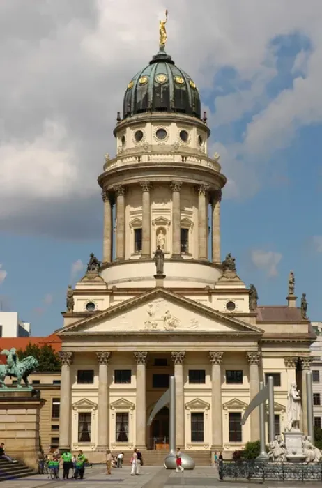 Framed Print : Germany. Berlin. German Church (Deutscher Dom). 18th century Framed Print : Germany. Berlin. German Church (Deutscher Dom). 18th century