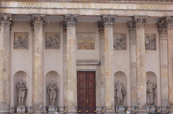Germany. Berlin. State Opera. Facade