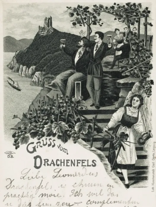 Framed Print : Germany - Drachenfels, near Bonn Framed Print : Germany - Drachenfels, near Bonn