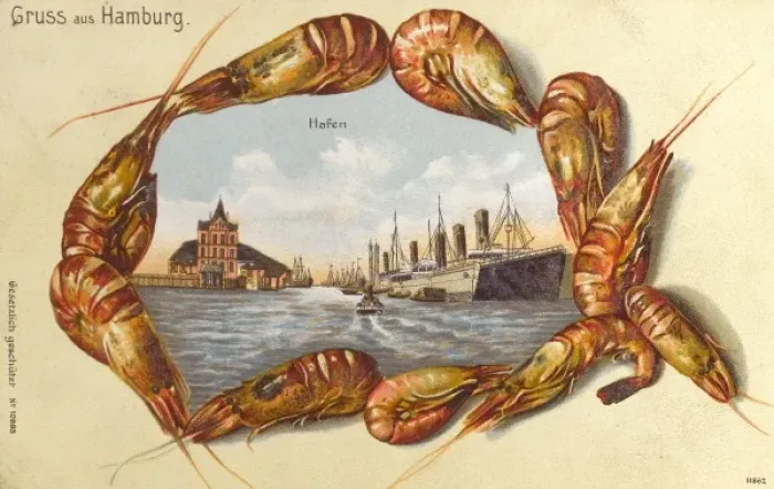 Framed Print : Germany - Hamburg - The Harbour Framed Print : Germany - Hamburg - The Harbour