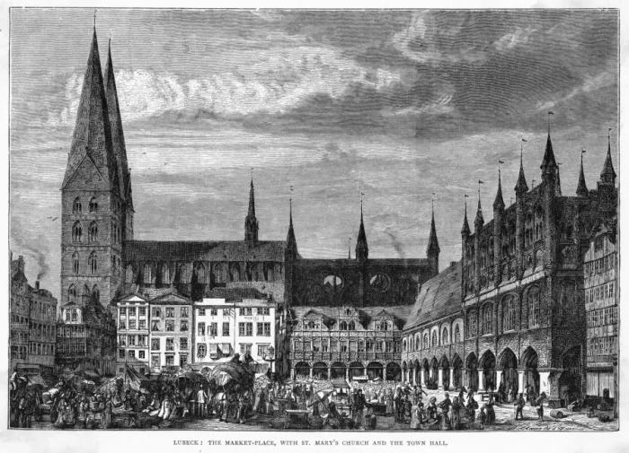 Framed Print : Germany Lubeck Framed Print : Germany Lubeck