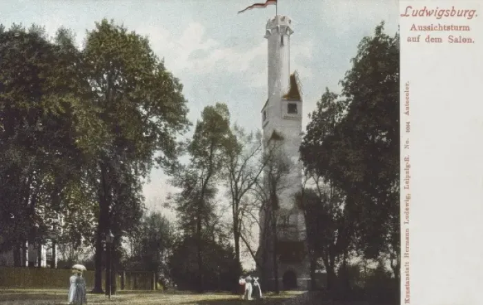 Framed Print : Germany - Ludwigsburg - Observation Tower Framed Print : Germany - Ludwigsburg - Observation Tower