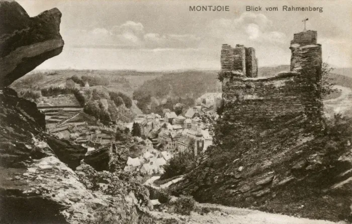 Framed Print : Germany - Monschau - Eifel Region - View from Rahmenberg Framed Print : Germany - Monschau - Eifel Region - View from Rahmenberg