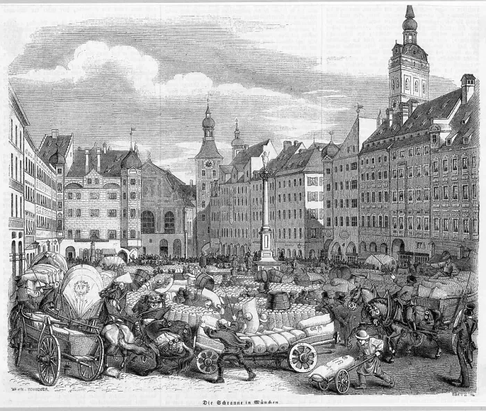 Framed Print : GERMANY MUNCHEN Framed Print : GERMANY MUNCHEN