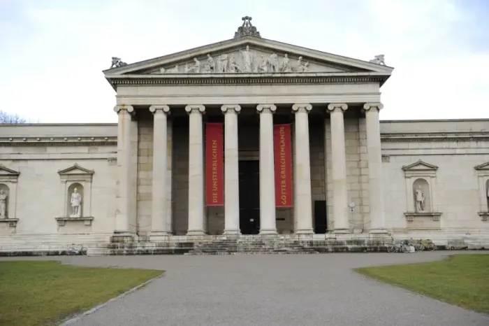 Framed Print : Germany. Munich. Glyptothek. Built by architect Leo Von Klen Framed Print : Germany. Munich. Glyptothek. Built by architect Leo Von Klen