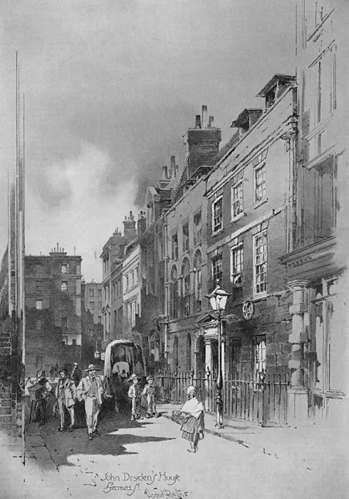 Framed Print : Gerrard Street, London, 1901 Framed Print : Gerrard Street, London, 1901