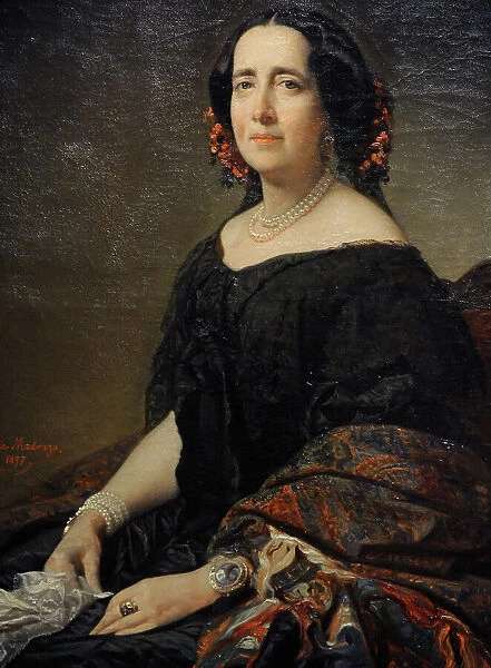 Gertrudis Gomez de Avellaneda (1814-1873), 1857
