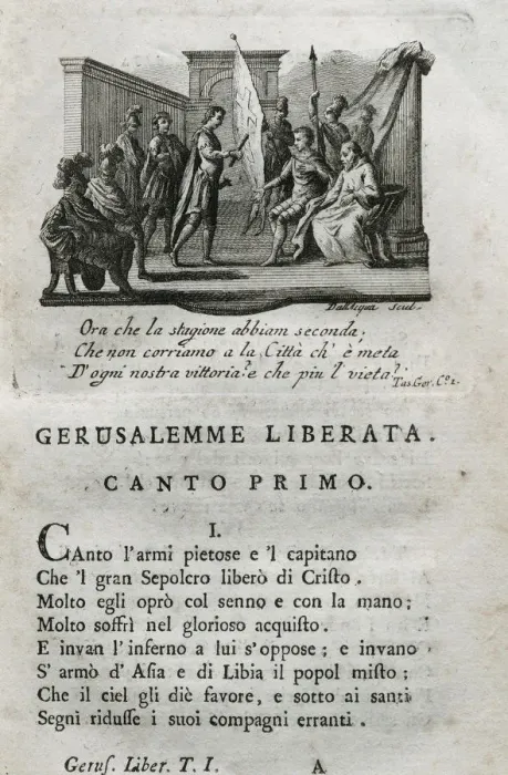 Framed Print : Gerusalemme Liberata (Jerusalem Delivered), 1581, by Torquat Framed Print : Gerusalemme Liberata (Jerusalem Delivered), 1581, by Torquat
