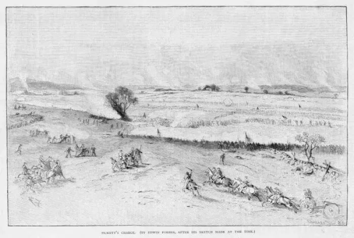 Framed Print : Gettysburg - Pickett s Framed Print : Gettysburg - Pickett s