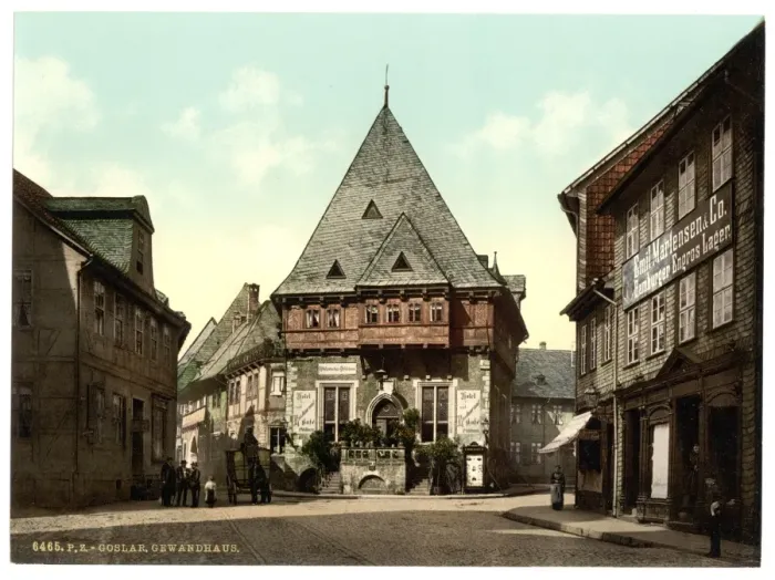 Framed Print : Gewandhaus (Cloth Hall), Goslar, Hartz, Germany Framed Print : Gewandhaus (Cloth Hall), Goslar, Hartz, Germany